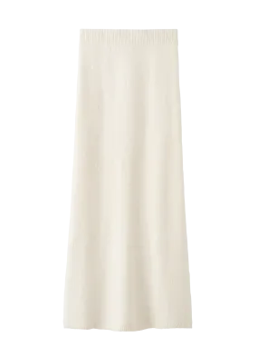 Almada Label Umi Maxi Skirt in Shell