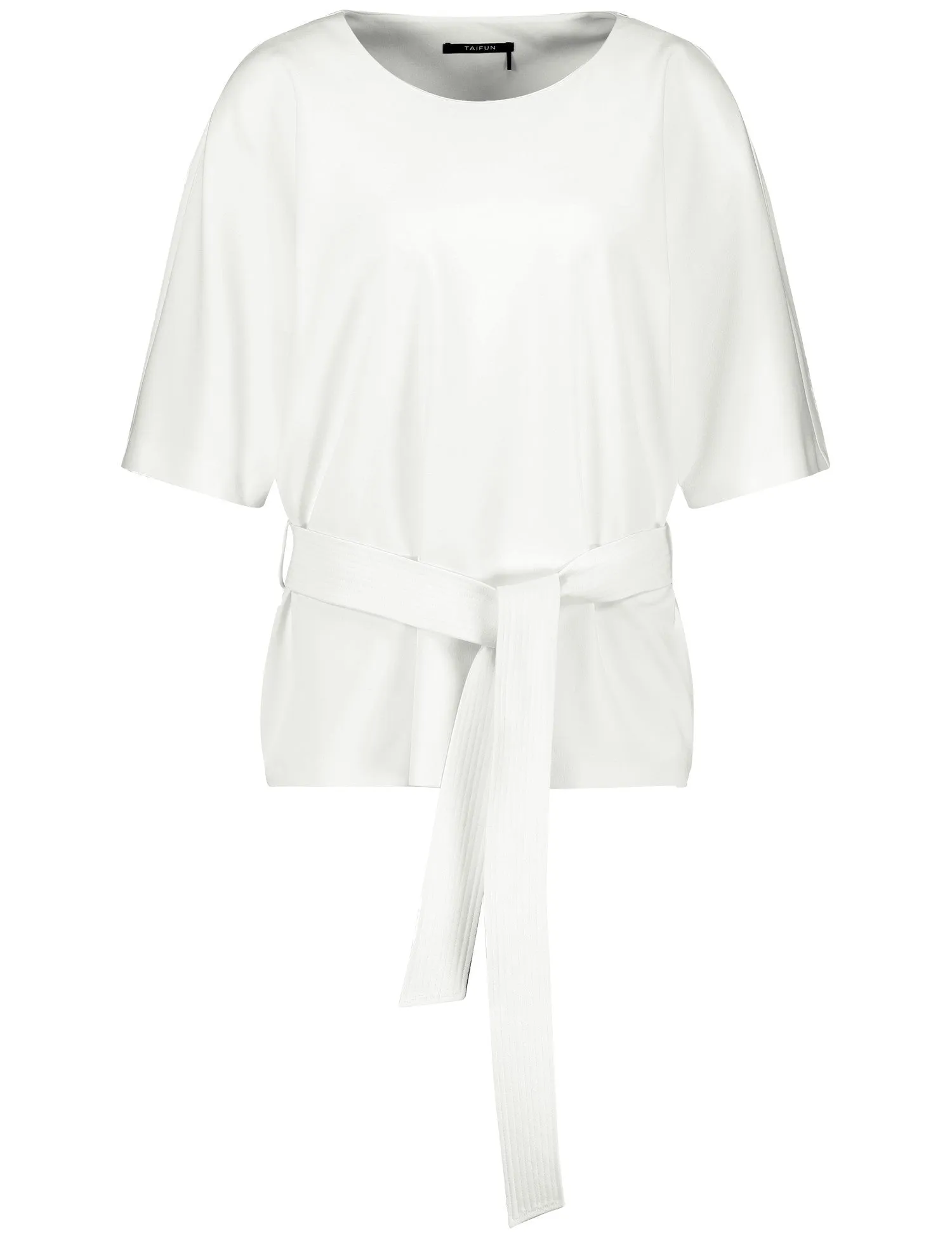 Blouse with a Tie-around Belt