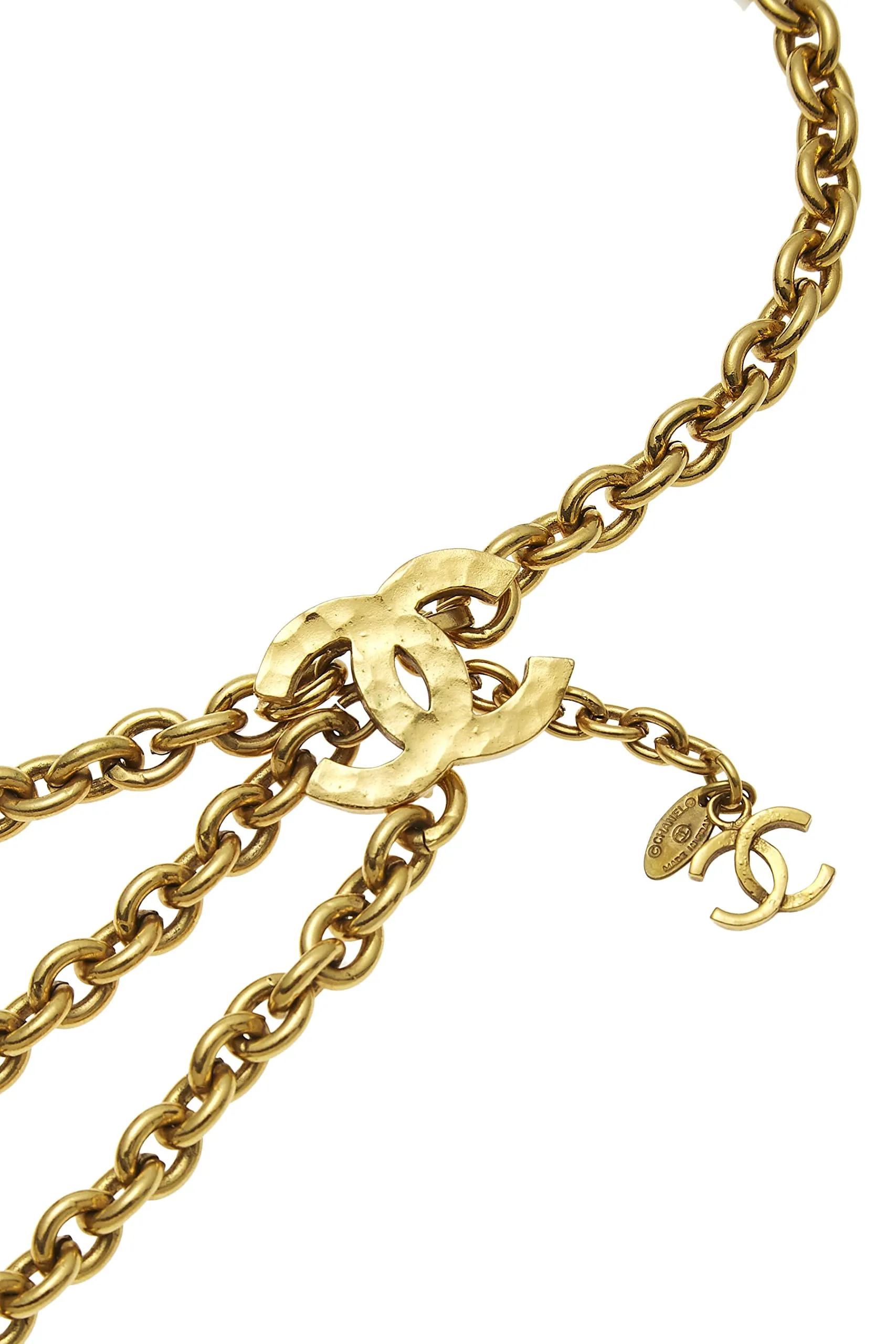 Chanel,  Gold 'CC' Chain Belt 3, Gold