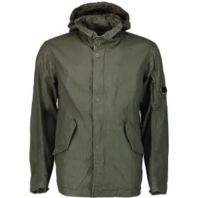C.P. Plated Linen Lens Jacket