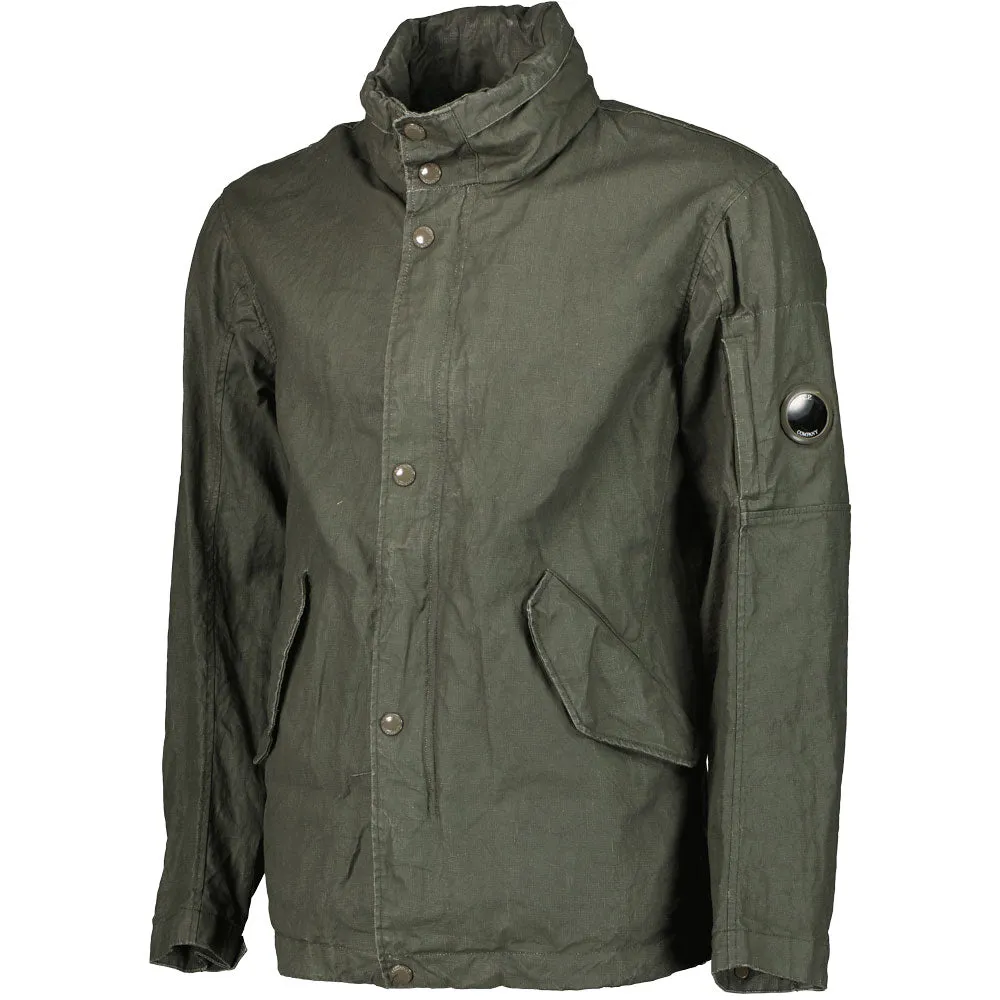 C.P. Plated Linen Lens Jacket