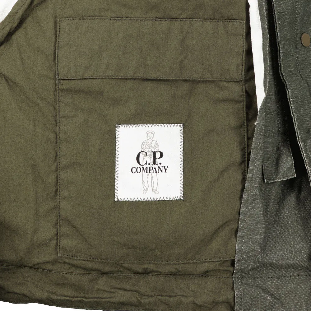 C.P. Plated Linen Lens Jacket