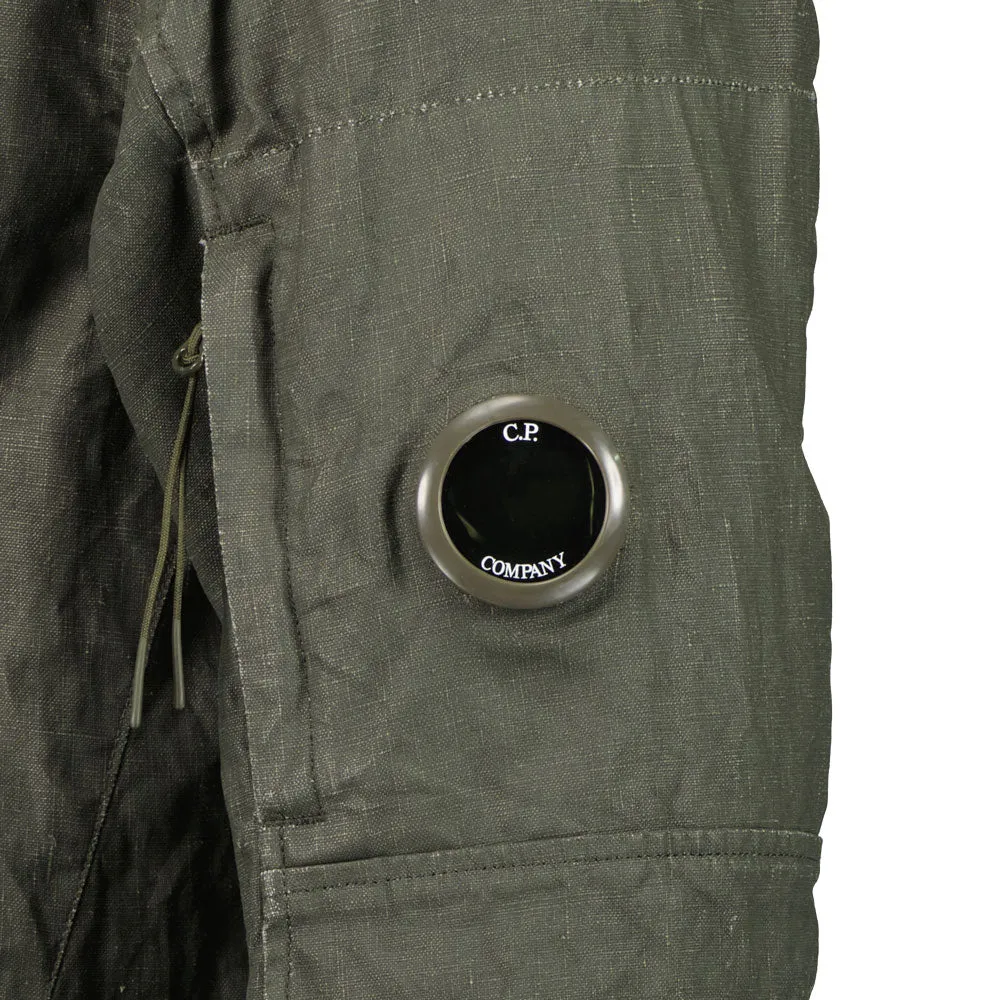 C.P. Plated Linen Lens Jacket