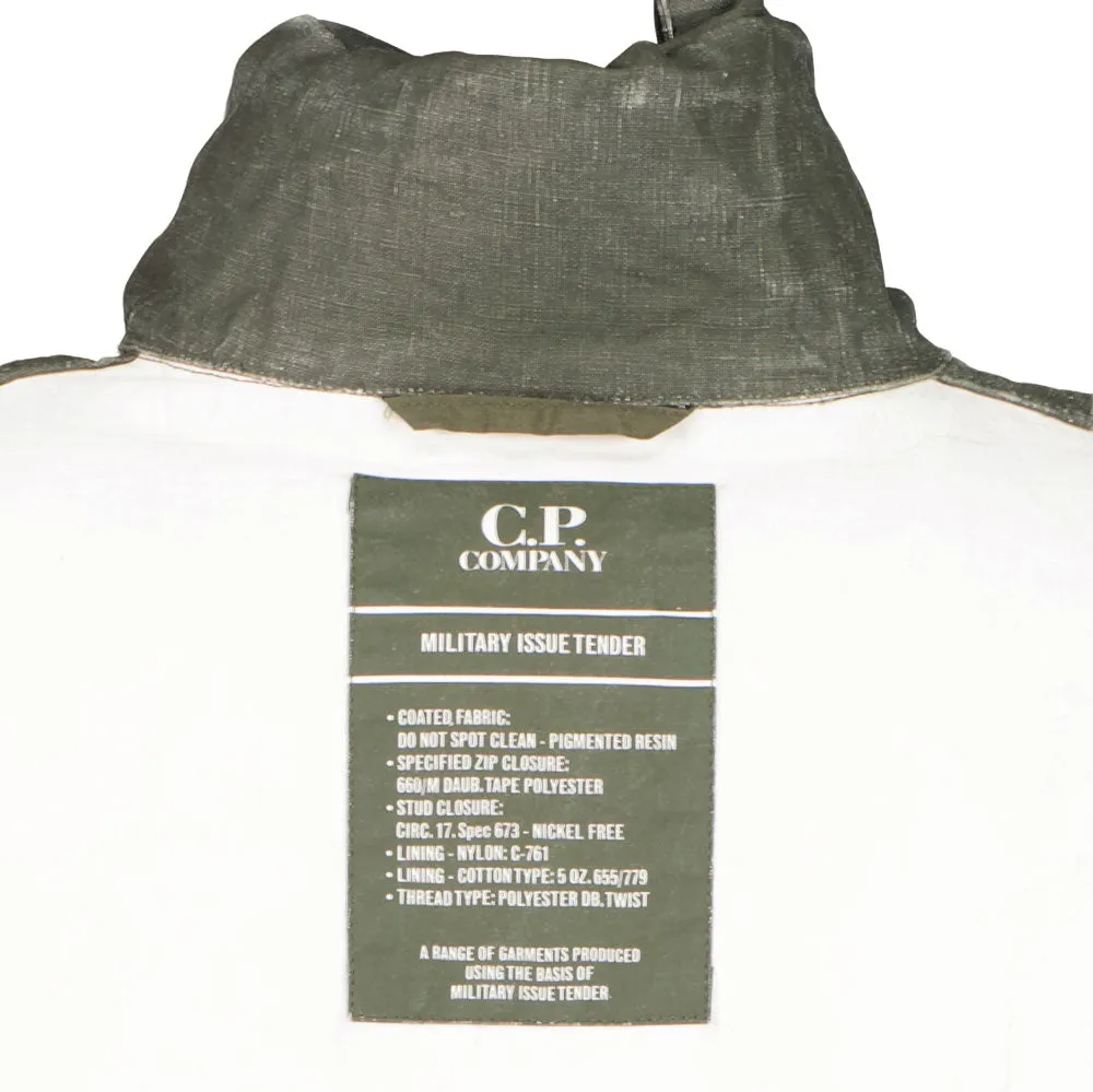 C.P. Plated Linen Lens Jacket