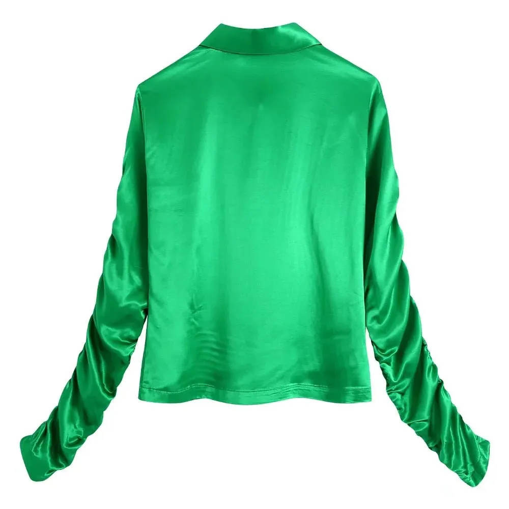 FITTED SOFT TOUCH BLOUSE