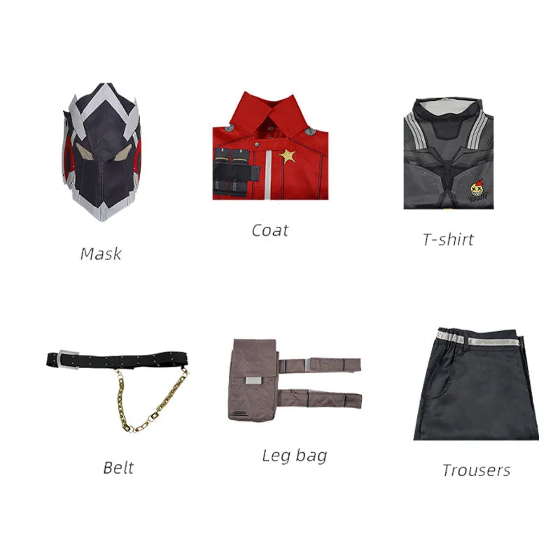 Game Zenless Zone Zero Gentle House Billy the Kid Cosplay Costume