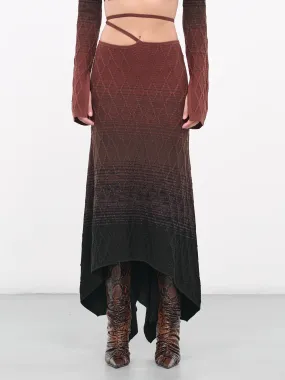 Salem Skirt (999-902-O-BROWN-BLACK)