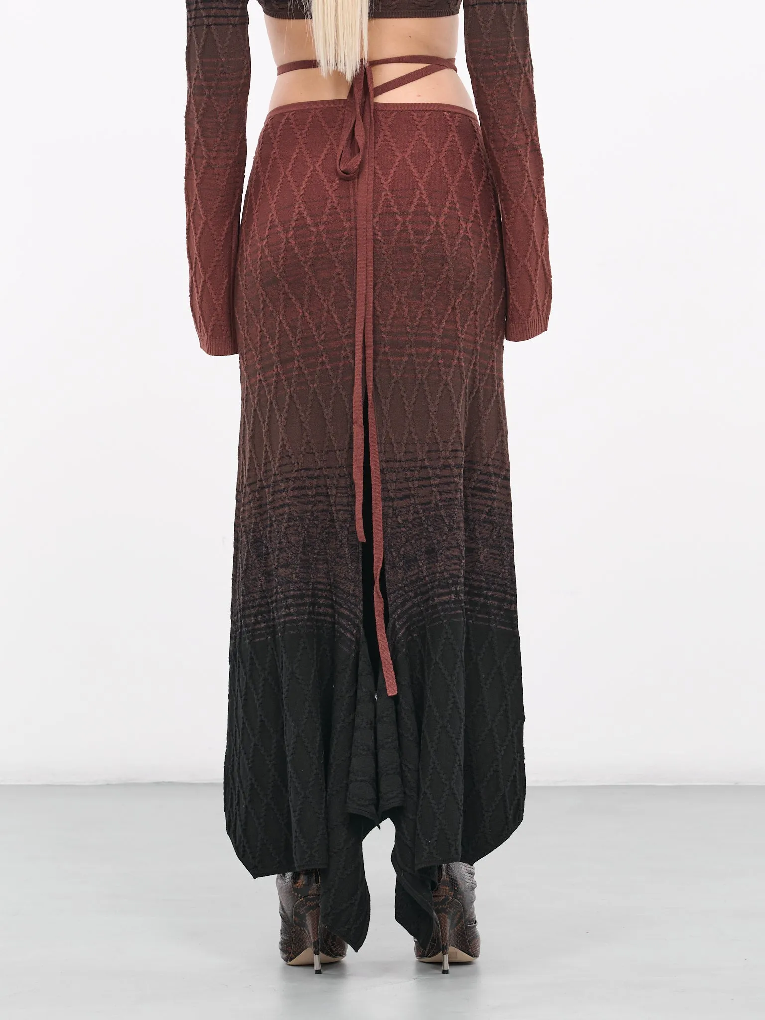 Salem Skirt (999-902-O-BROWN-BLACK)